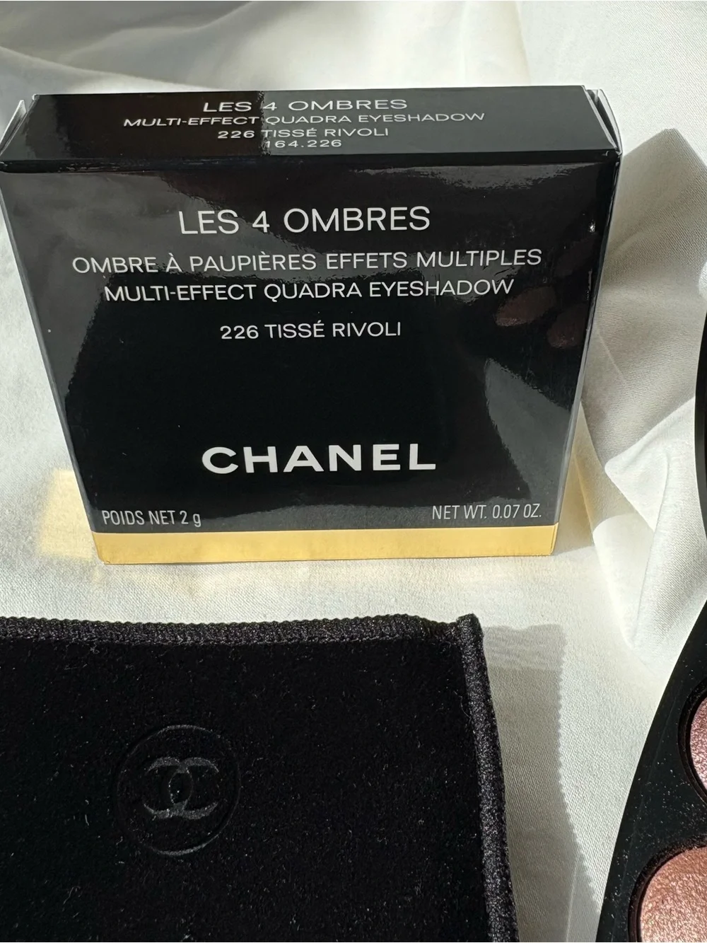 Chanel Les 4 Ombres Eyeshadow Palette Tisse Rivoli 226
